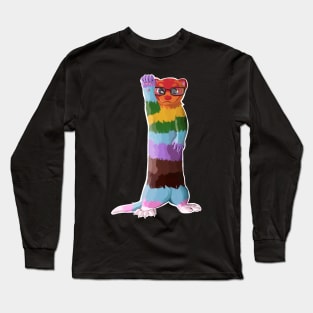 Ferret_Frenzy Pride Long Sleeve T-Shirt